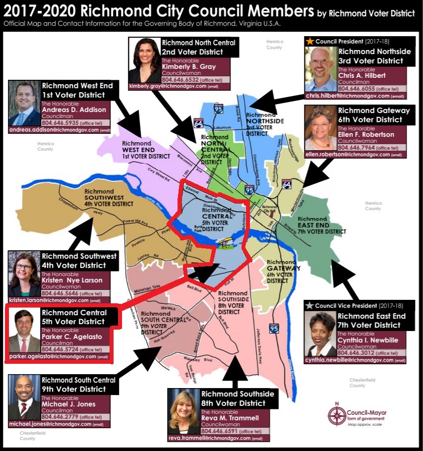 richmond city council district map City Council Candidates In Richmond S Bellwether District Want richmond city council district map