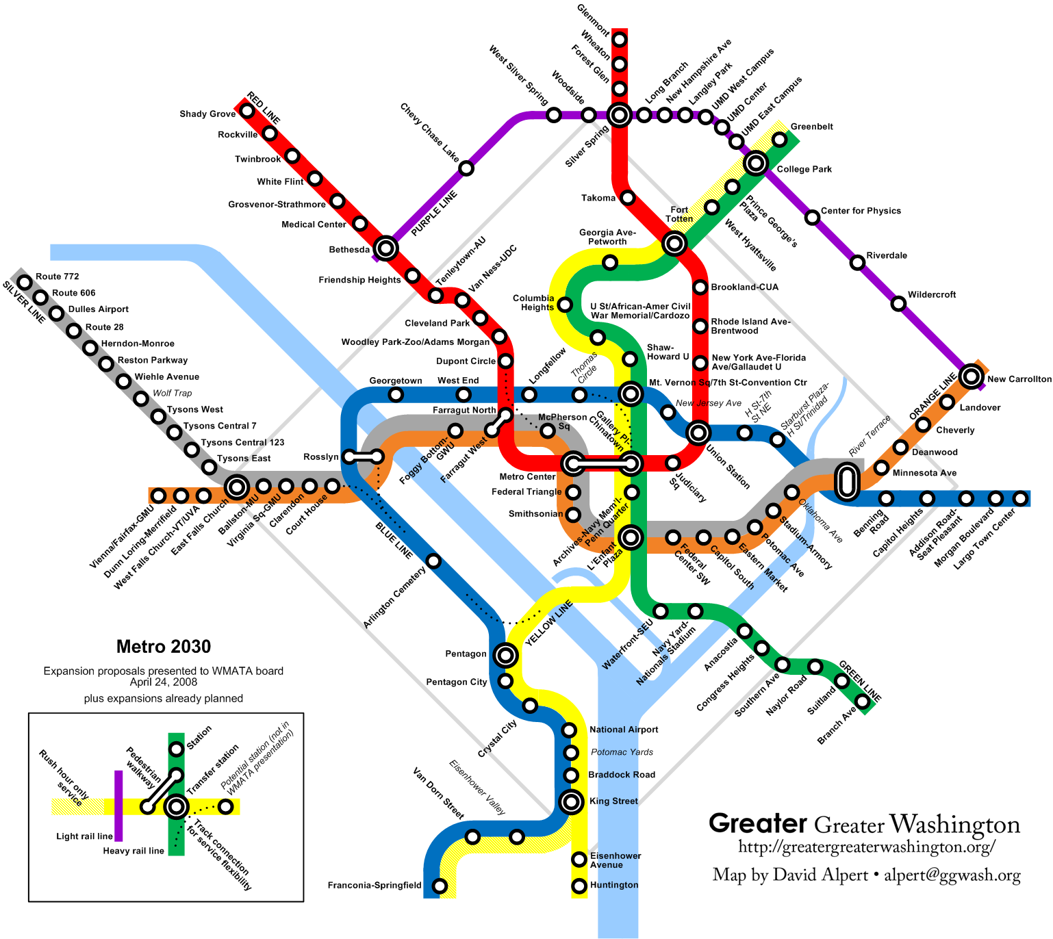 Dc Metro Blue Line Map What WMATA is really suggesting – Greater Greater Washington