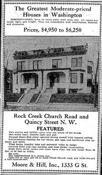 Moore & Hill, Inc. Ad May 29, 1910