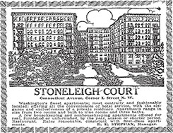 Stoneleigh Court Ad 1917