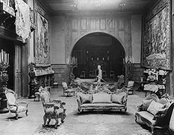 McLean House, music room from staircase