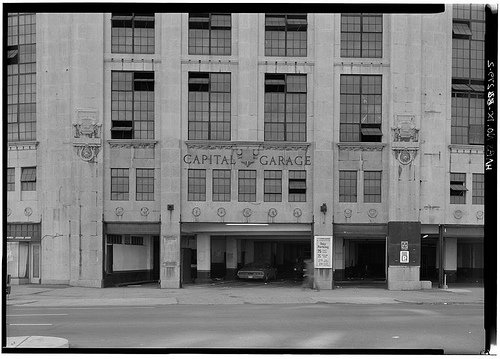 Capital Garage Entrance Detail