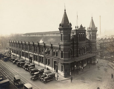 Grand Central Palace, which contains bowling alleys and billard parlor at Center Market, Washington, D.C.