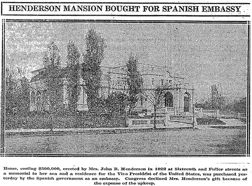 Spanish Embassy 1927