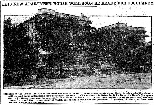 Argyle Apartment Building, 1913