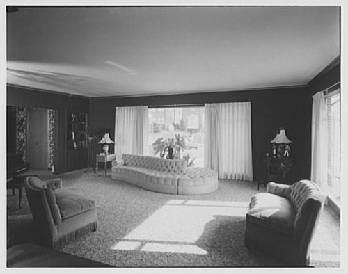2932 W Street, SE, Interior, ca. 1950s
