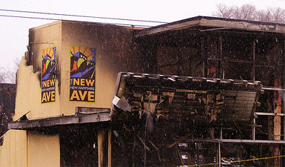 Allen Theater & 'The New Ave' Sign