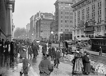 15th Street looking north ca. 1916