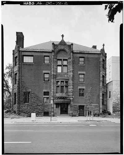 Tuckerman House from the north, 1967