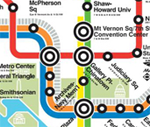 WMATA future map downtown. Click to enlarge