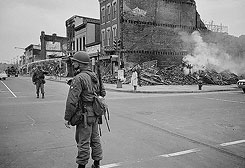 1968 riot aftermath, 7th and N Streets
