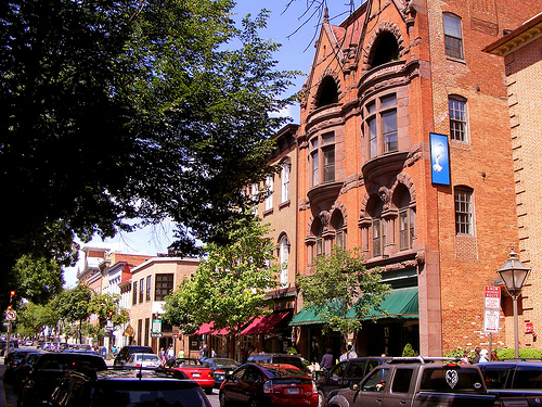 Romanesque Building, Market & Church