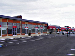 Triangle Park and Existing Shopping Center