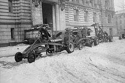 Snow plows ca. 1925