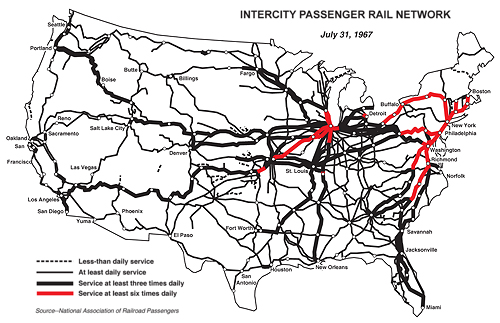 The evolution of Amtrak, 1971-2011 – Greater Greater Washington