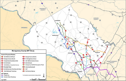 Montgomery County BRT Proposal