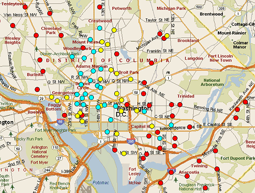 DDOT posts CaBi under- and over-utilized station map – Greater Greater ...