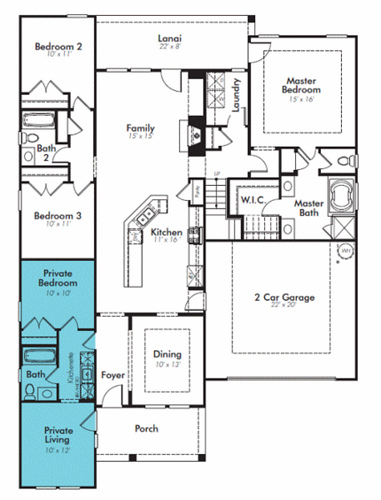 Lennar NextGen Home Plan