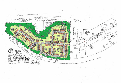 Proposed Townhouse Development in Burtonsville Village Center