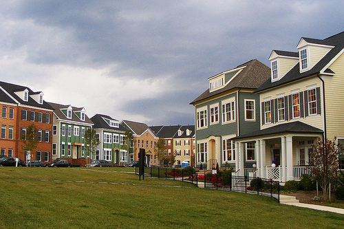 Stormy Skies Over Maple Lawn