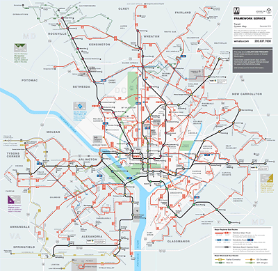 washington dc bus map New Better Diagrammatic Metrobus Maps Are Here Greater Greater washington dc bus map