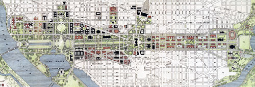 1941 DC plan shows east Mall, no I-395 – Greater Greater Washington