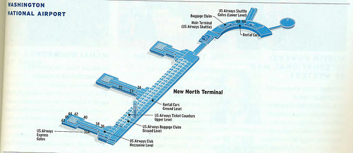 Terminal C Dca Airport Map