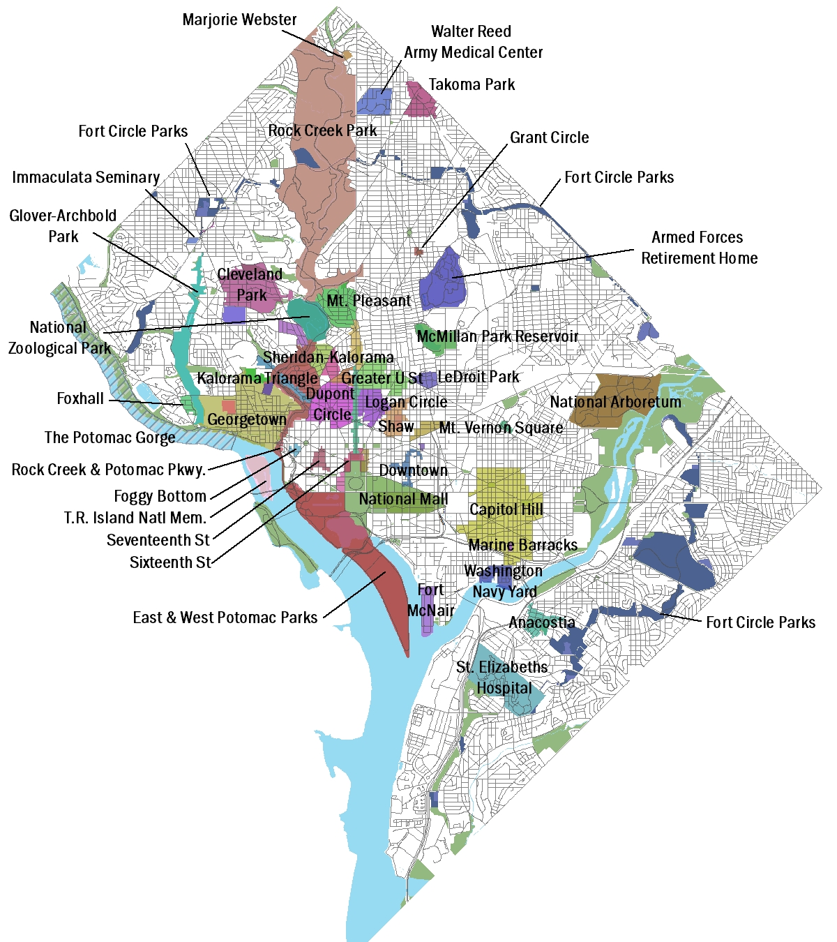 Here’s another DC mystery map! Can you guess what it’s showing ...