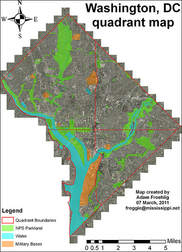 quadrants shading land in Greater much Greater quadrant? How â€“ each is