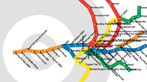 metro travel times washington dc