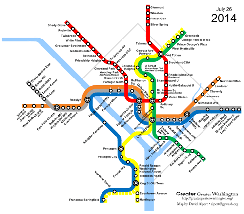 Watch Metro grow from one short line in 1976 to the Silver Line today ...