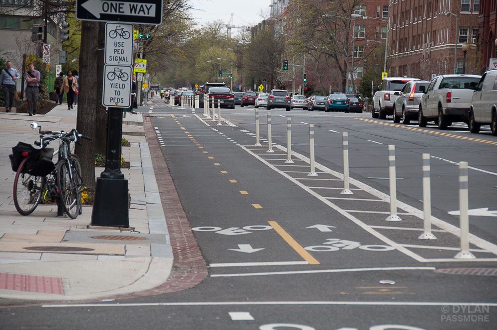 DC will swap driving lanes for bike lanes in four key places Greater