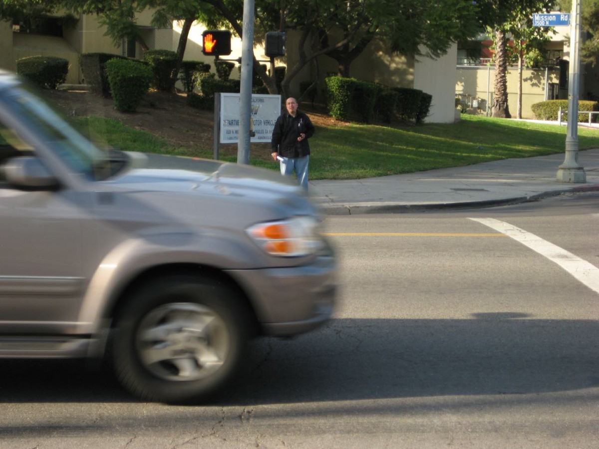 I feel privileged when two cars stop for me to cross a street in