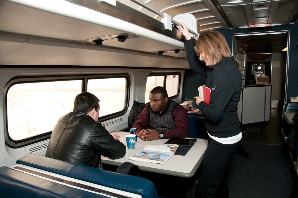 amtrak northeast regional checked baggage