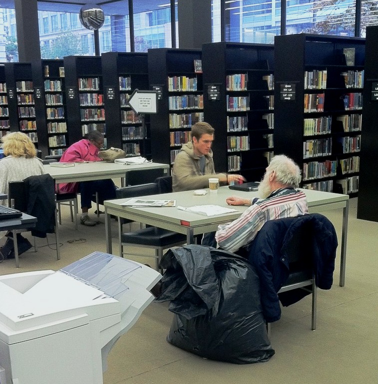 Mlk Library Can Help Itself By Helping The Homeless