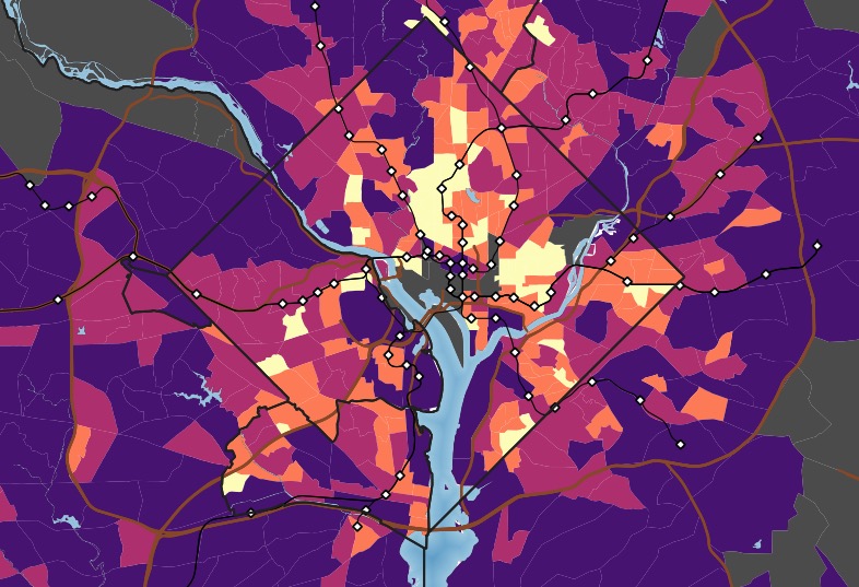 These beautiful maps show how the region’s population density has changed since 1970 – Greater 