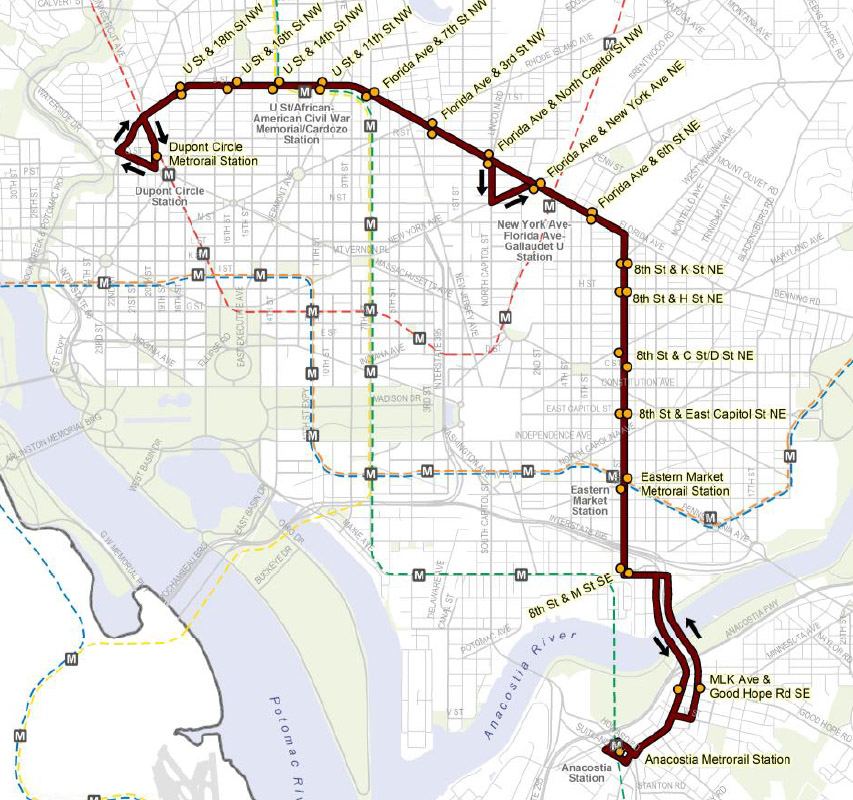 A Faster Crosstown Bus Could Be Great For Dc Greater Greater Washington