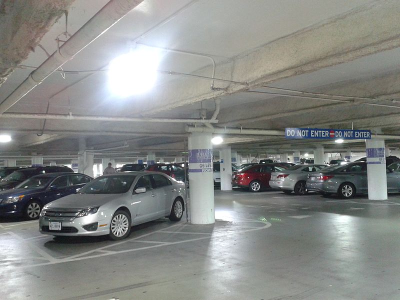 Photos: A Look Back at Arlington's Empty Parking Garages in the Spring