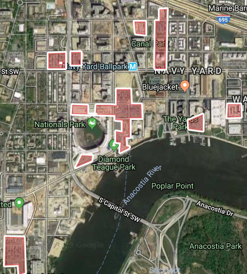 Where are DC's downtown surface parking lots? – Greater Greater