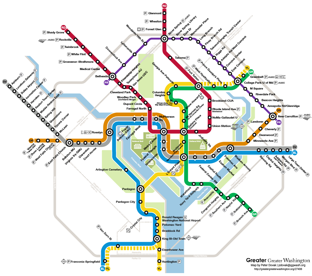 washington dc metro map silver line Will The Purple Line Appear On The Metro Map Greater Greater washington dc metro map silver line