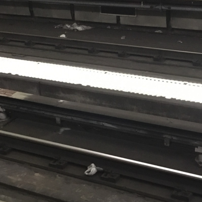 I washed (almost) exactly half of a subway station in PowerWash