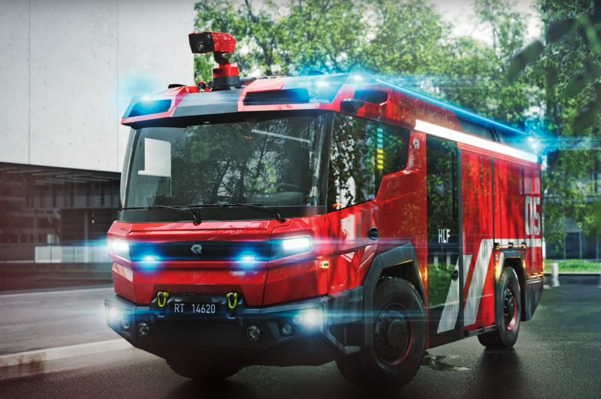 This New Fire Truck Is Designed Just for EV Fires