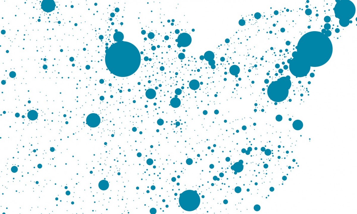 Urban areas represent what cities really are. See them with this map ...