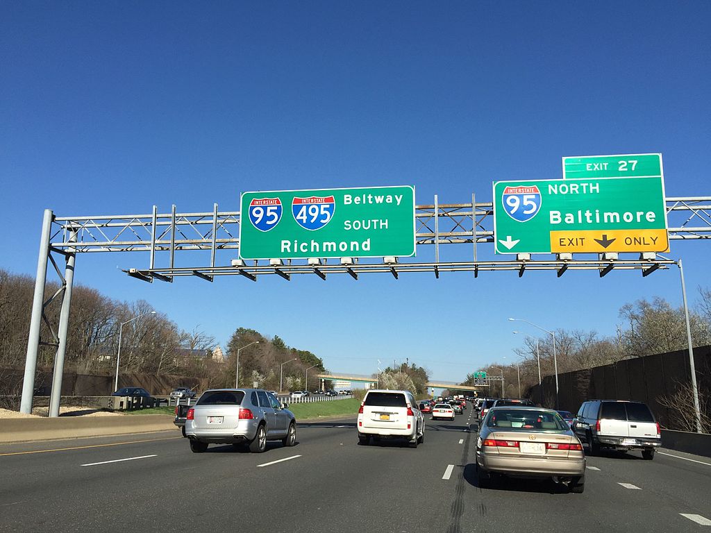 See The Early Plans To Expand The Beltway And I-270 In Maryland ...