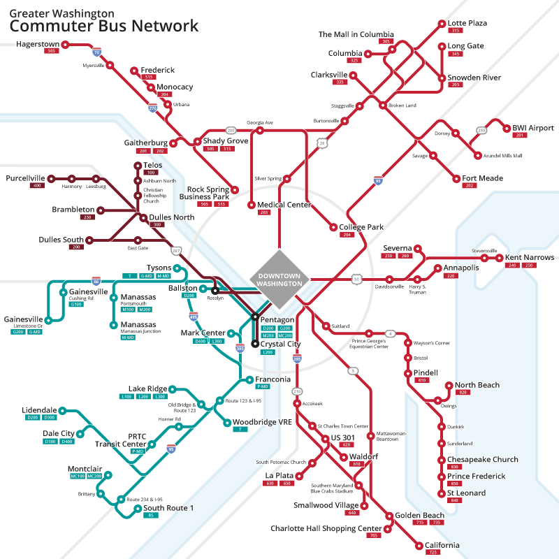 Transit Maps: Submission – Official Map: Tysons Corner, Virginia Bus  Transit Options Map